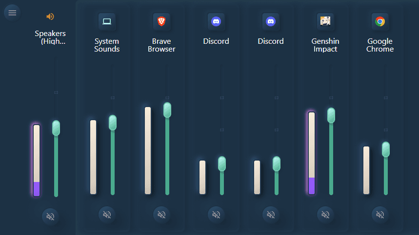 Volume Mixer for Windows Preview